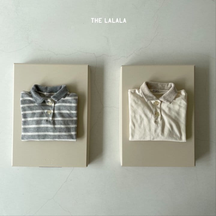 THE LALALA - Korean Children Fashion - #Kfashion4kids - Collar Terry Tee - 12