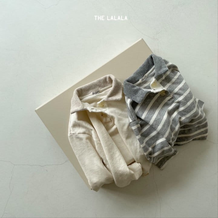 THE LALALA - Korean Children Fashion - #Kfashion4kids - Collar Terry Tee - 9