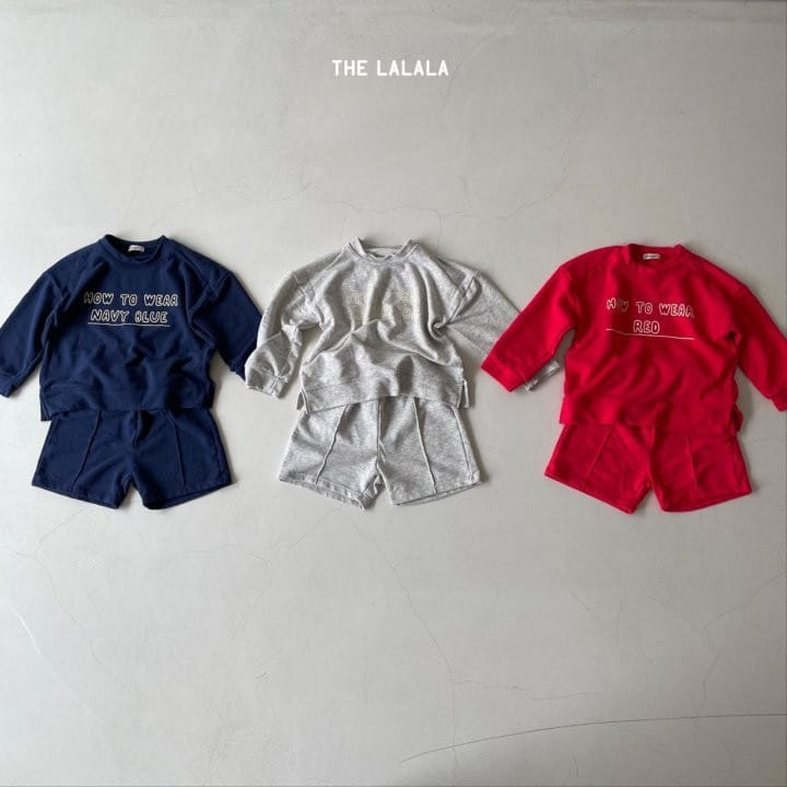 THE LALALA - Korean Children Fashion - #Kfashion4kids - How To Top Shorts Set - 3