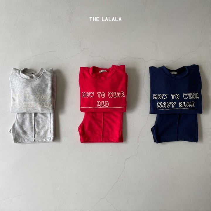 THE LALALA - Korean Children Fashion - #Kfashion4kids - How To Top Shorts Set - 7