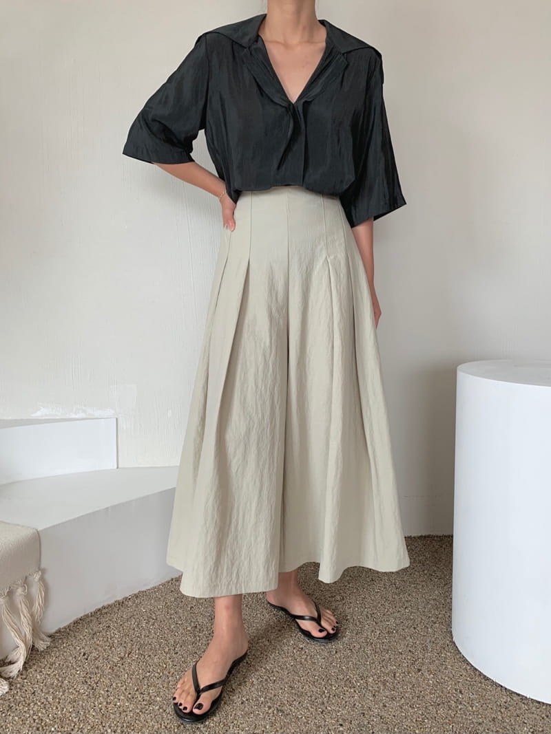 UERE - Korean Children Fashion - #Kfashion4kids - Pleats Wide Pants
