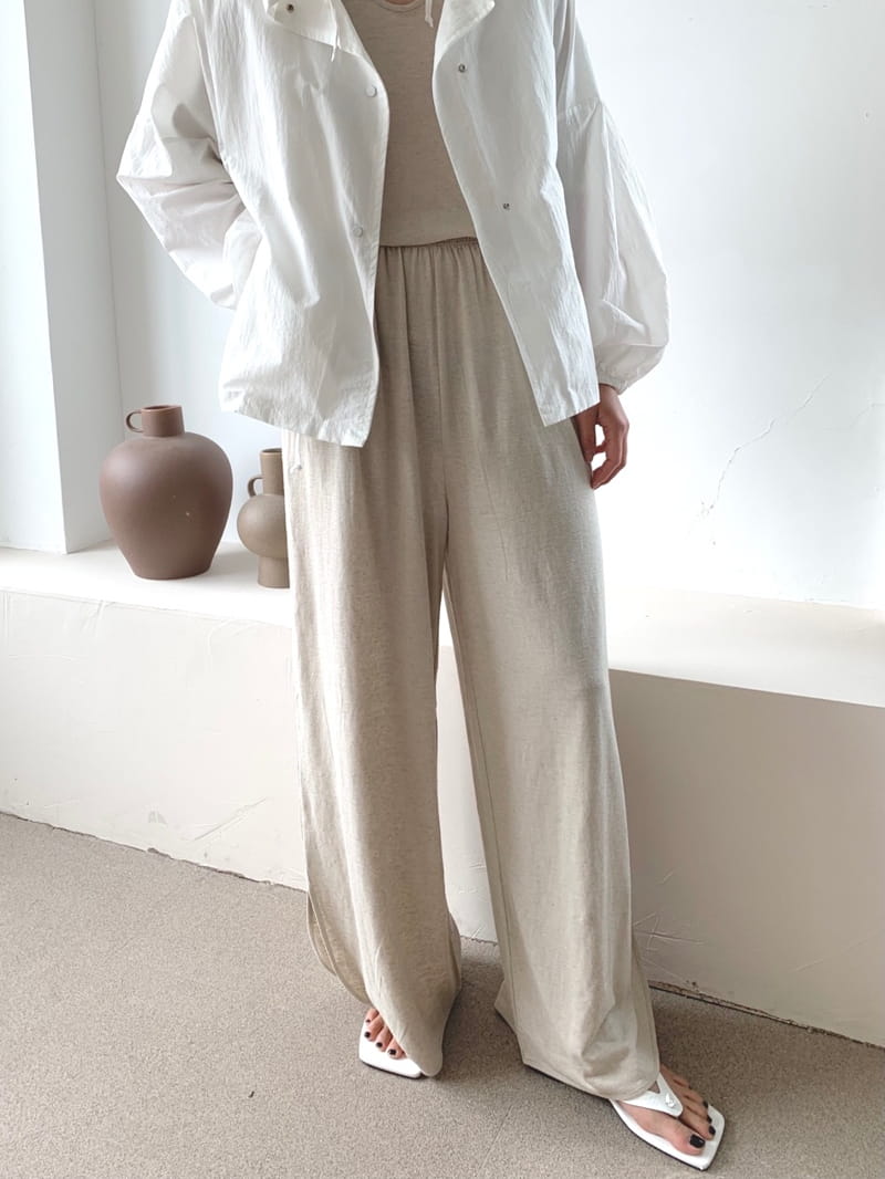 UERE - Korean Children Fashion - #Kfashion4kids - Linen Open Pants