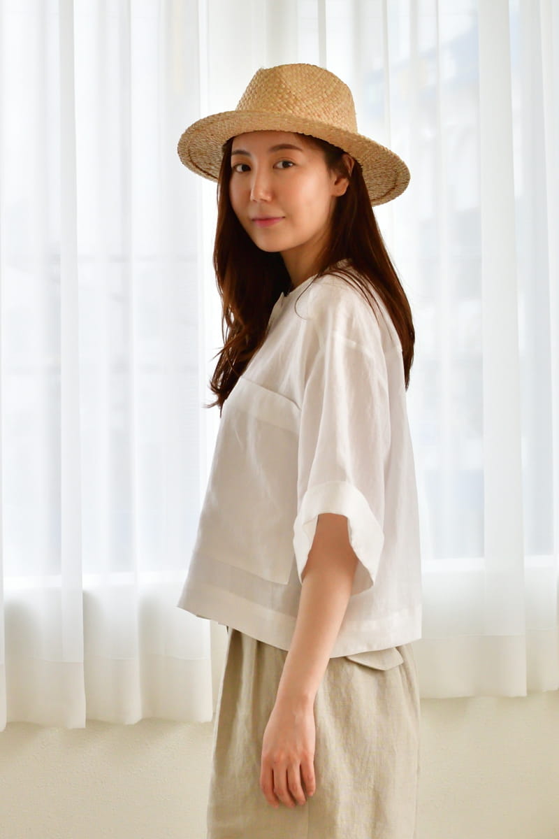 UERE - Korean Children Fashion - #Kfashion4kids - Linen Pocket Jacket