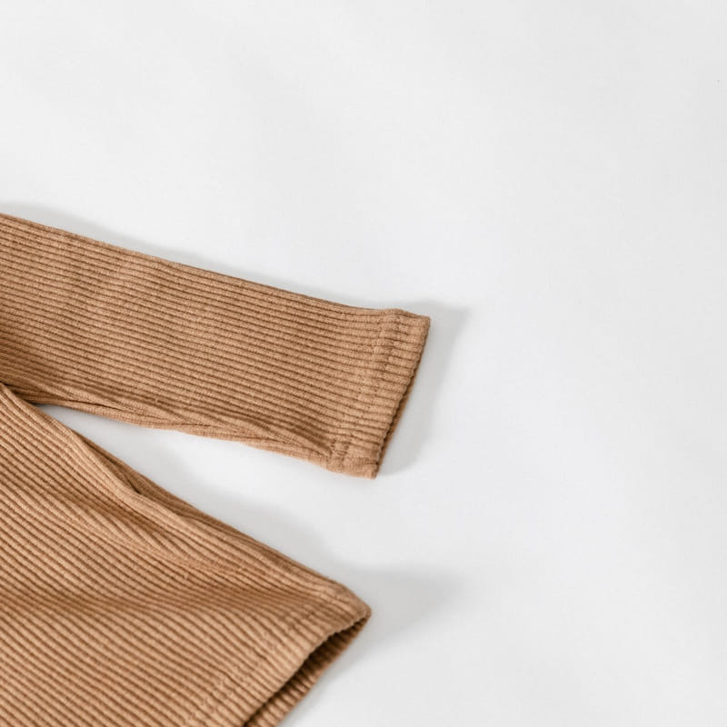U&I - Korean Children Fashion - #Kfashion4kids - Rib Half Turtleneck Tee - 11