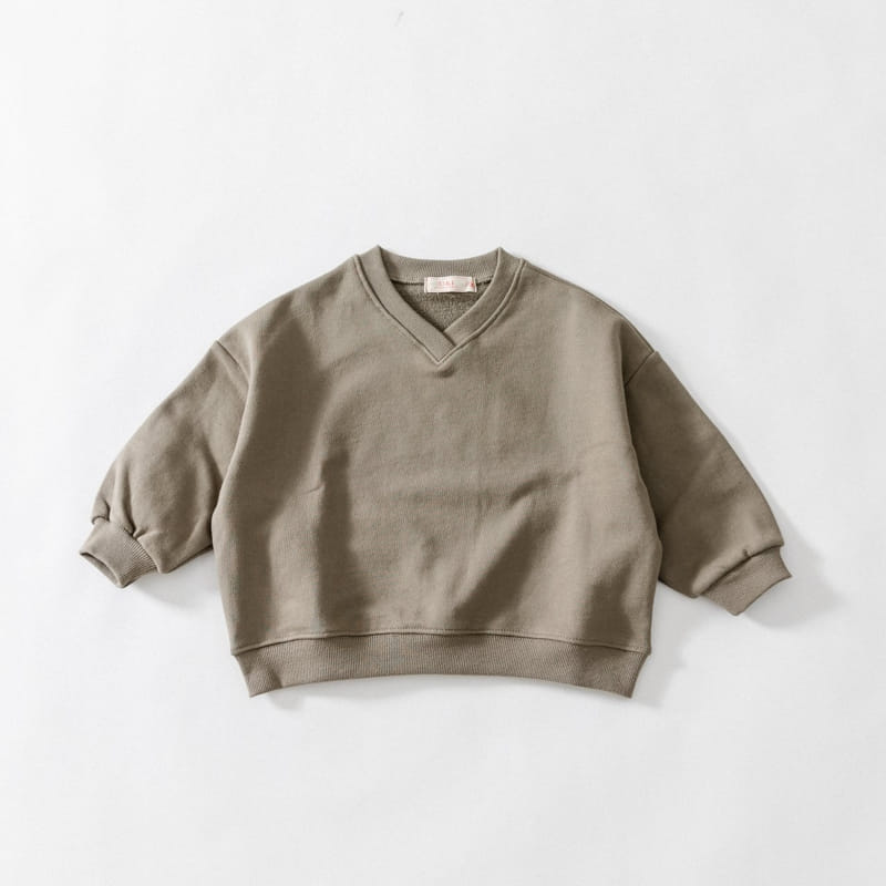 U&I - Korean Children Fashion - #Kfashion4kids - V-neck Sweatshirt - 6