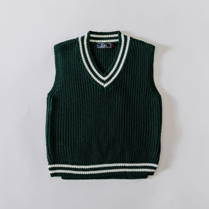 U&I - Korean Children Fashion - #Kfashion4kids - School Look Vest - 5