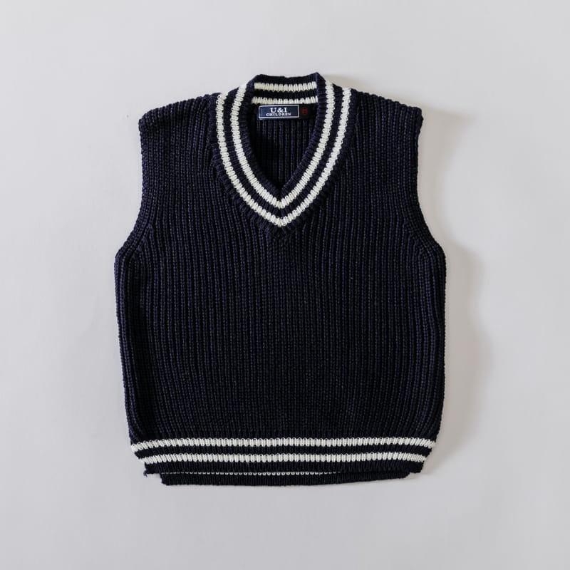 U&I - Korean Children Fashion - #Kfashion4kids - School Look Vest - 7