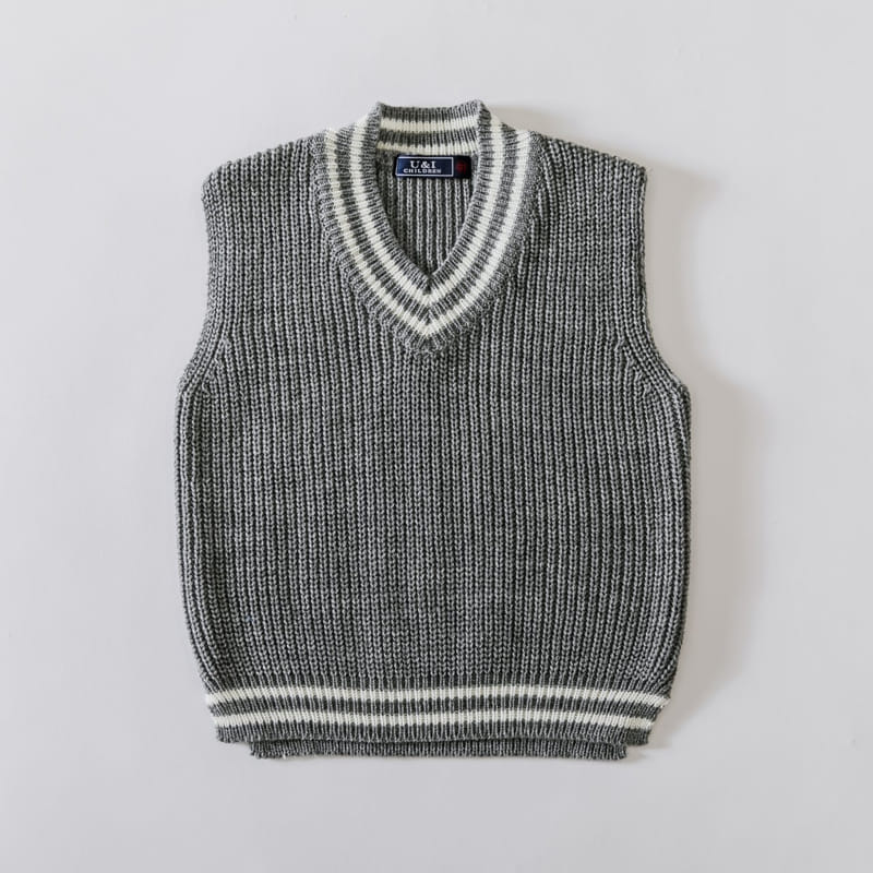 U&I - Korean Children Fashion - #Kfashion4kids - School Look Vest - 8