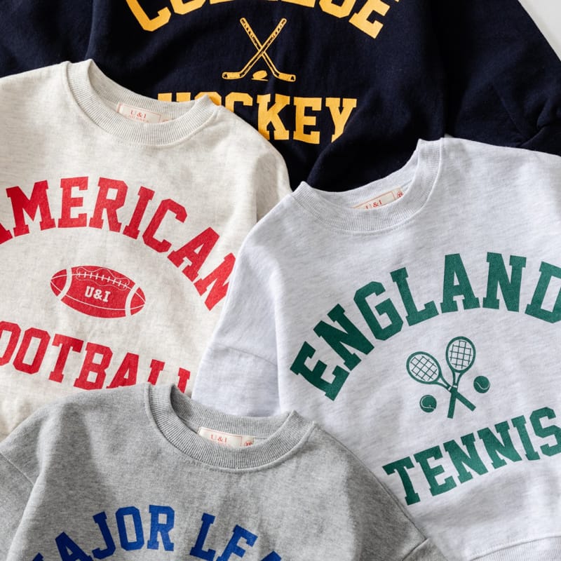 U&I - Korean Children Fashion - #Kfashion4kids - Sports Top Bottom Set - 5