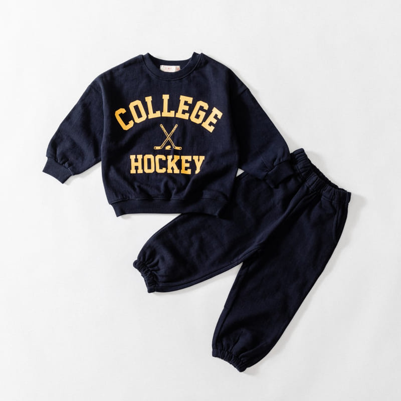 U&I - Korean Children Fashion - #Kfashion4kids - Sports Top Bottom Set - 6