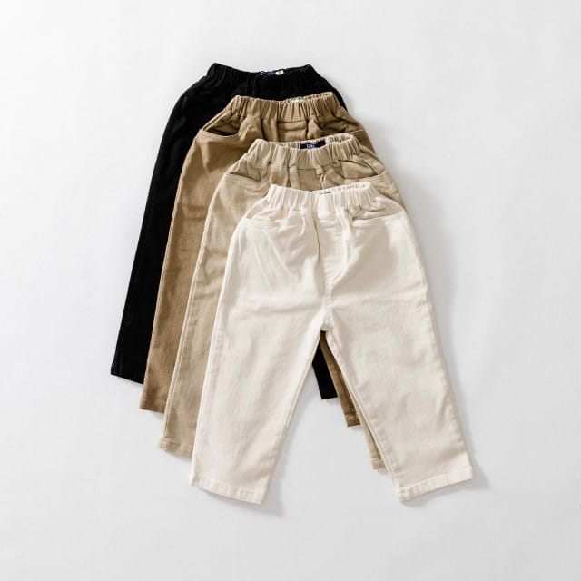 U&I - Korean Children Fashion - #Kfashion4kids - Simple Cotton Pants