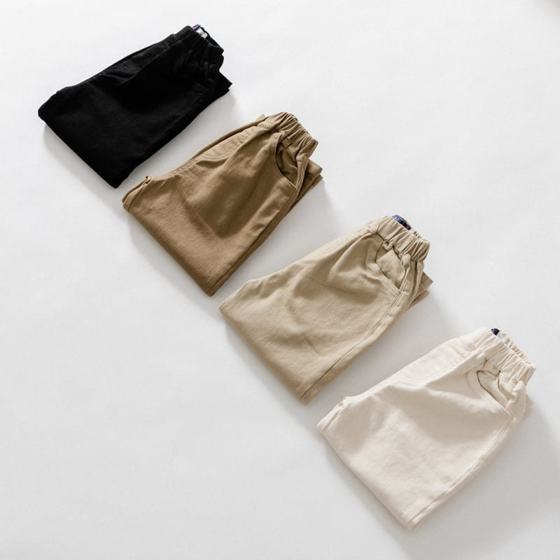U&I - Korean Children Fashion - #Kfashion4kids - Simple Cotton Pants - 12