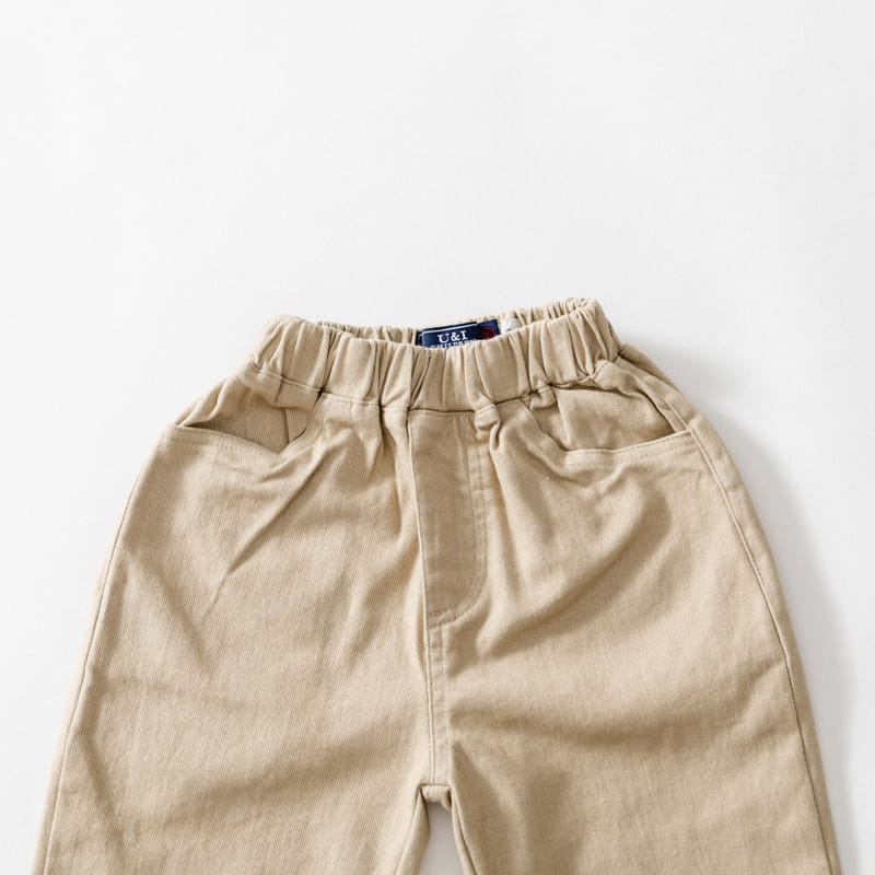 U&I - Korean Children Fashion - #Kfashion4kids - Simple Cotton Pants - 9
