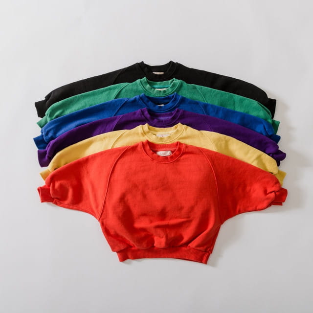 U&I - Korean Children Fashion - #Kfashion4kids - Circle Raglan Sweatshirt
