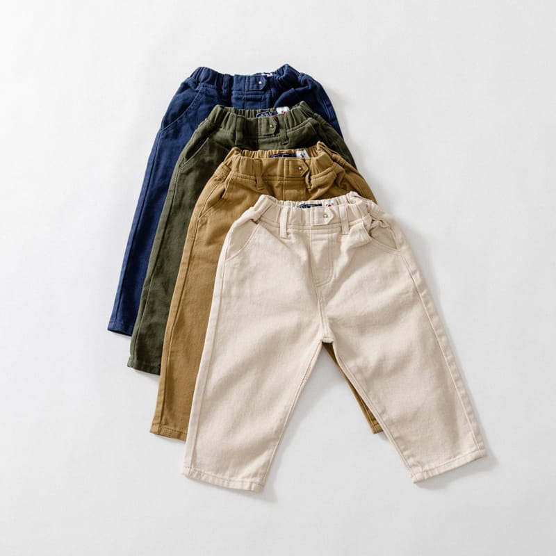 U&I - Korean Children Fashion - #Kfashion4kids - Autumn Cotton Baggy Pants - 2