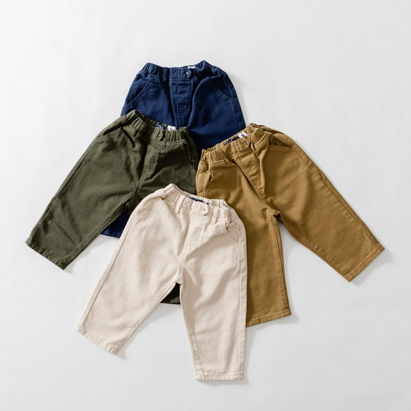 U&I - Korean Children Fashion - #Kfashion4kids - Autumn Cotton Baggy Pants - 5