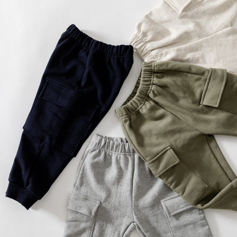 U&I - Korean Children Fashion - #Kfashion4kids - Cargo Training Pants - 11
