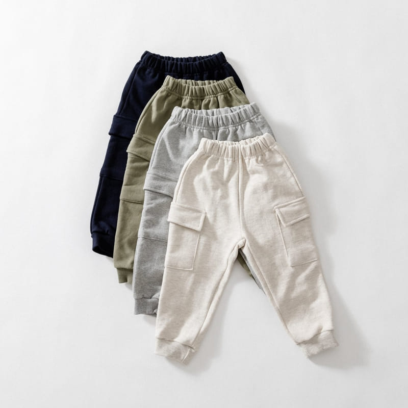 U&I - Korean Children Fashion - #Kfashion4kids - Cargo Training Pants - 2