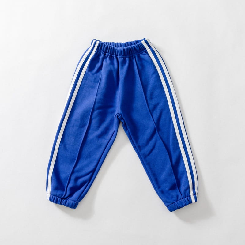 U&I - Korean Children Fashion - #Kfashion4kids - Two Lines Jogger Pants - 6
