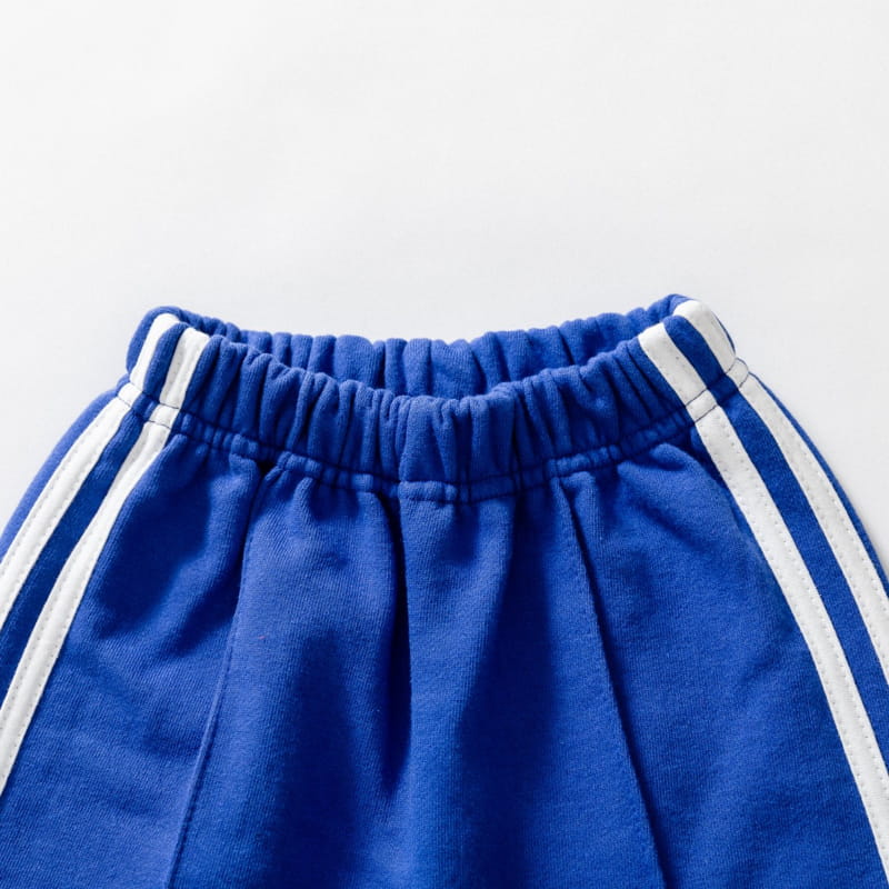 U&I - Korean Children Fashion - #Kfashion4kids - Two Lines Jogger Pants - 8