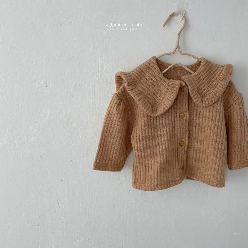 ALADIN - Korean Children Fashion - #Kfashion4kids - Frill Collar Cardigan - 2