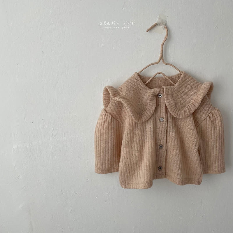 ALADIN - Korean Children Fashion - #Kfashion4kids - Frill Collar Cardigan - 3