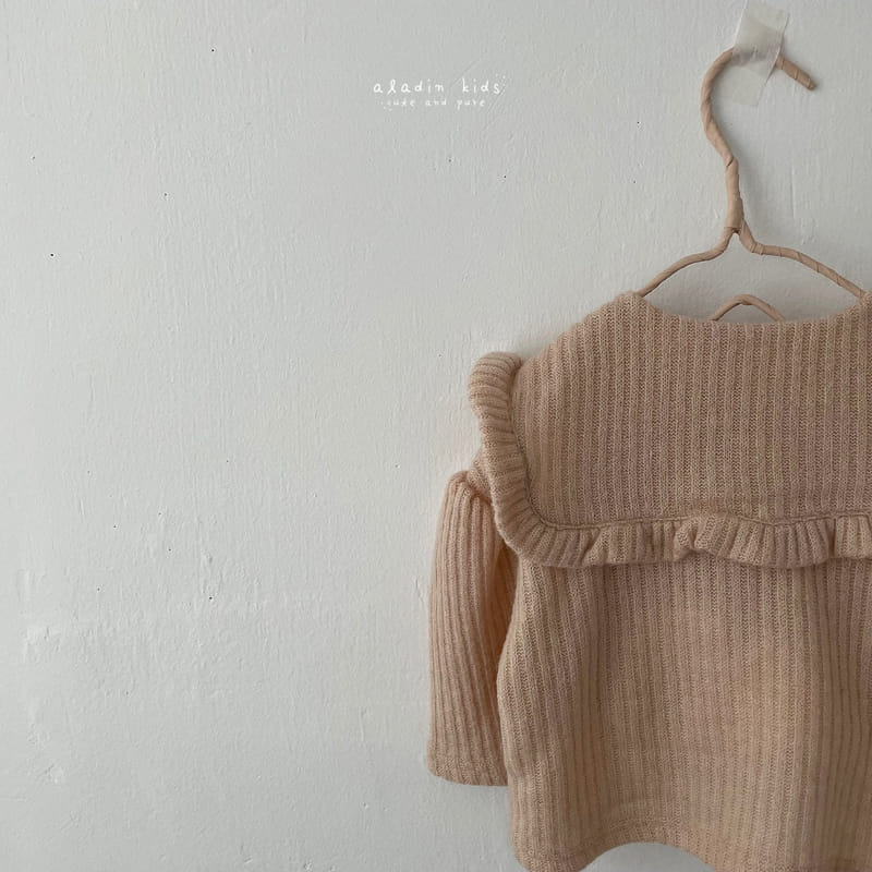 ALADIN - Korean Children Fashion - #Kfashion4kids - Frill Collar Cardigan - 4