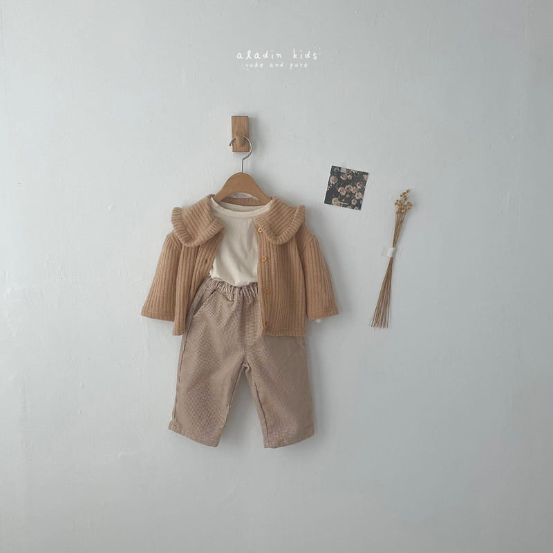ALADIN - Korean Children Fashion - #Kfashion4kids - Frill Collar Cardigan - 5
