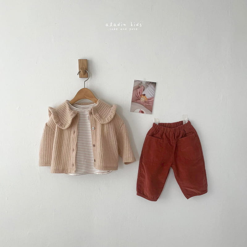 ALADIN - Korean Children Fashion - #Kfashion4kids - Frill Collar Cardigan - 8