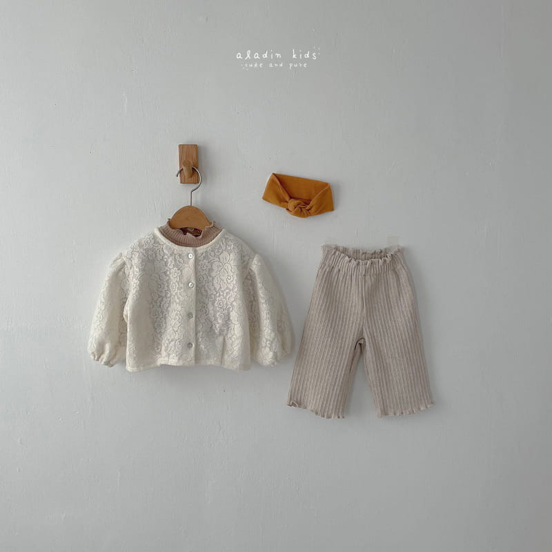 ALADIN - Korean Children Fashion - #Kfashion4kids - Lace Knit Cardigan - 10