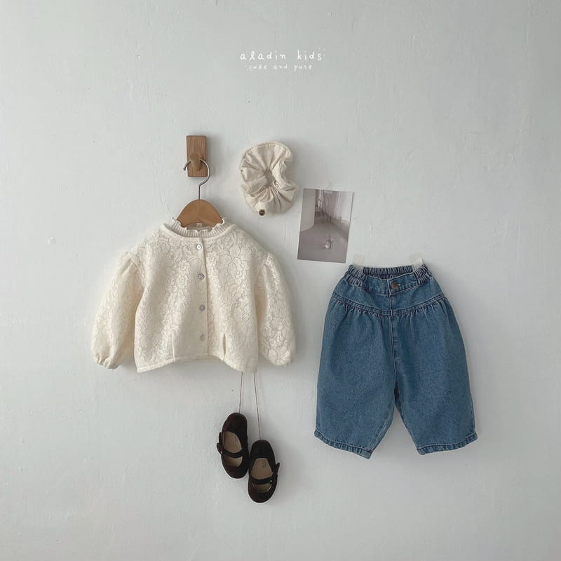 ALADIN - Korean Children Fashion - #Kfashion4kids - Lace Knit Cardigan - 12