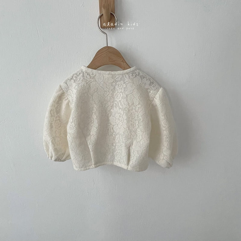 ALADIN - Korean Children Fashion - #Kfashion4kids - Lace Knit Cardigan - 2
