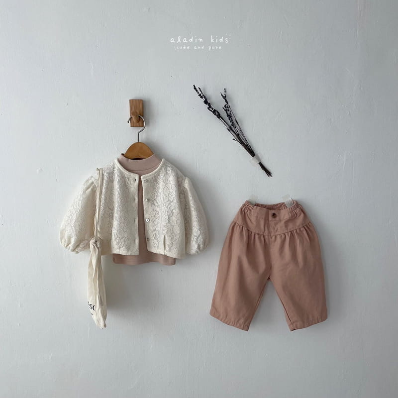 ALADIN - Korean Children Fashion - #Kfashion4kids - Lace Knit Cardigan - 8