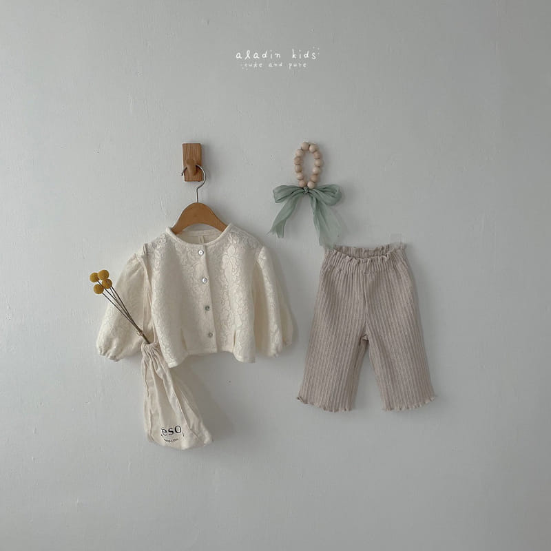 ALADIN - Korean Children Fashion - #Kfashion4kids - Lace Knit Cardigan - 9