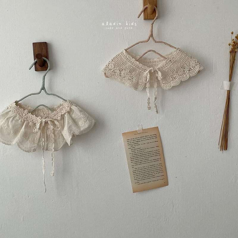ALADIN - Korean Children Fashion - #Kfashion4kids - Lace Knit Cape