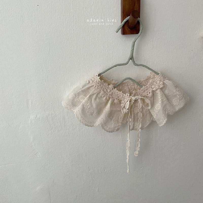 ALADIN - Korean Children Fashion - #Kfashion4kids - Lace Knit Cape - 2