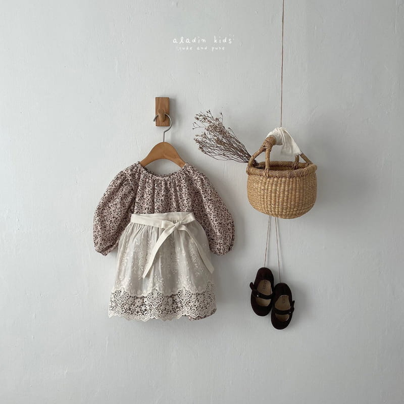 ALADIN - Korean Children Fashion - #Kfashion4kids - Lace Apron - 7