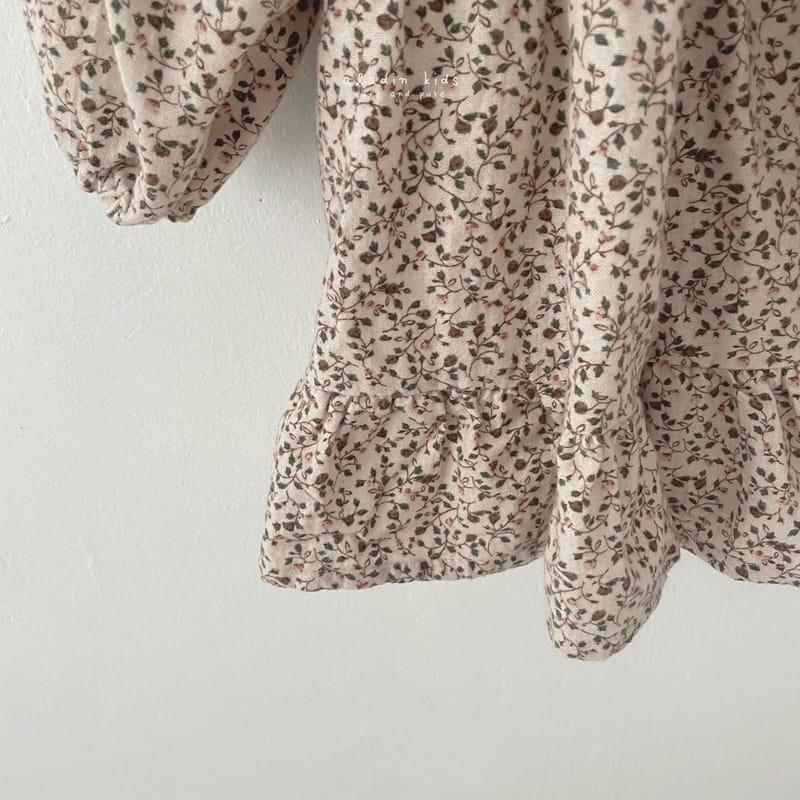 ALADIN - Korean Children Fashion - #Kfashion4kids - Flower One-piece - 4