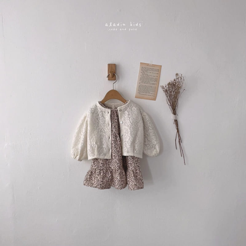 ALADIN - Korean Children Fashion - #Kfashion4kids - Flower One-piece - 7