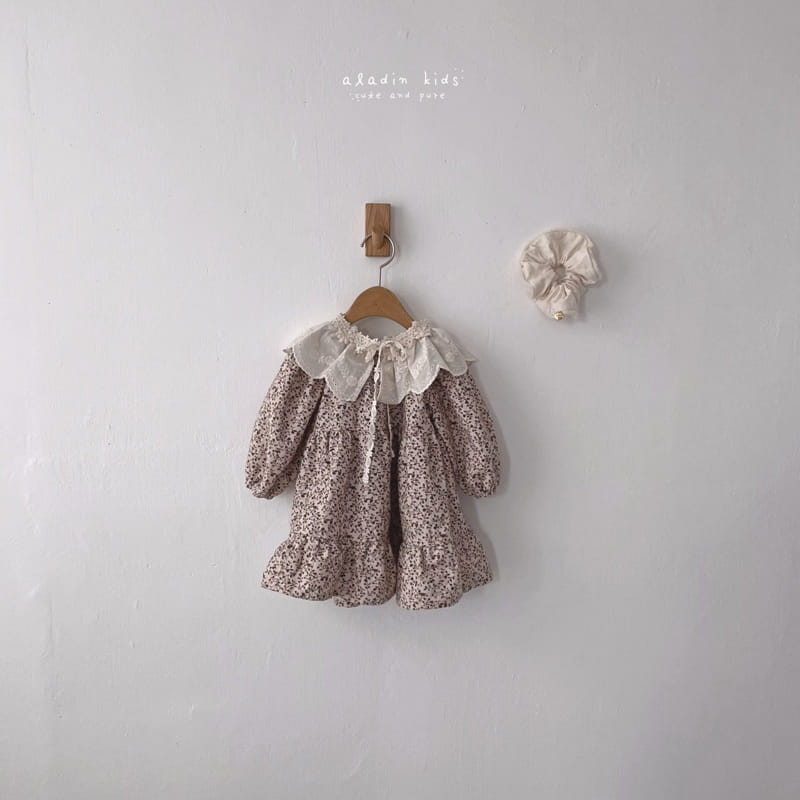 ALADIN - Korean Children Fashion - #Kfashion4kids - Flower One-piece - 8