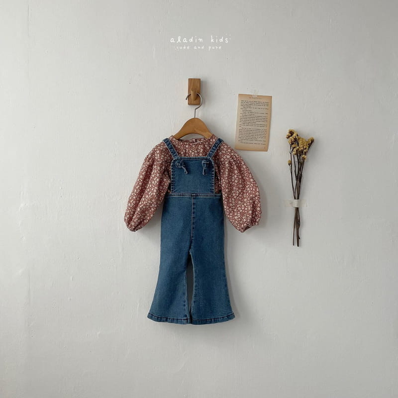 ALADIN - Korean Children Fashion - #Kfashion4kids - Bootscut Overalls - 5