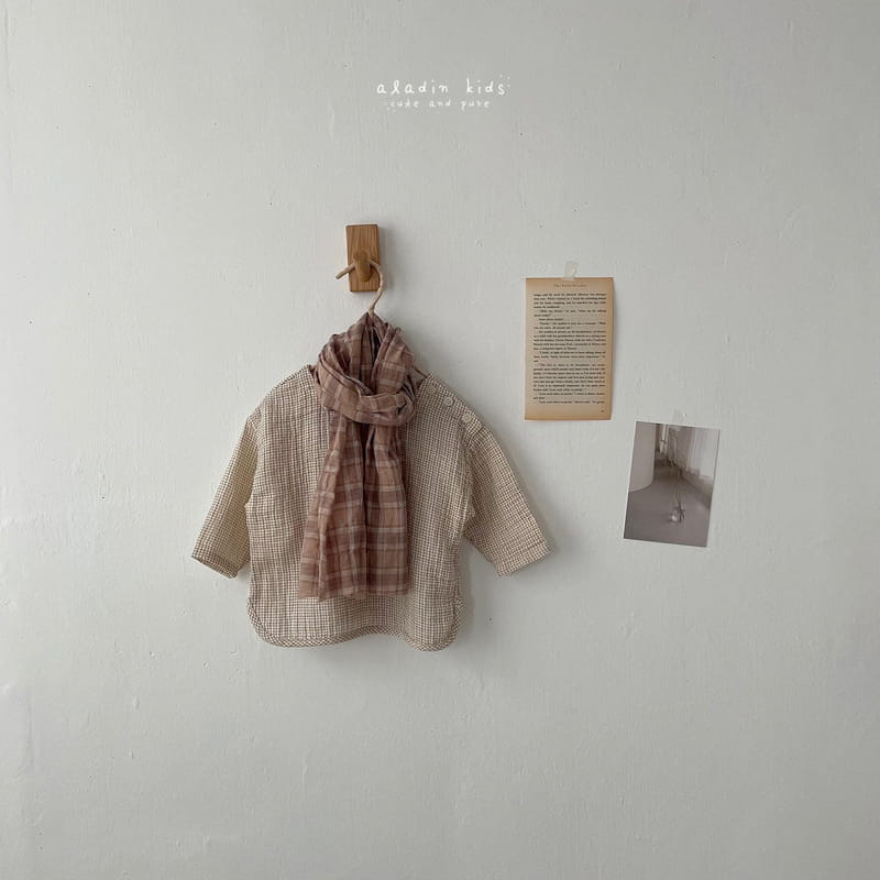 ALADIN - Korean Children Fashion - #Kfashion4kids - Check Blouse - 2