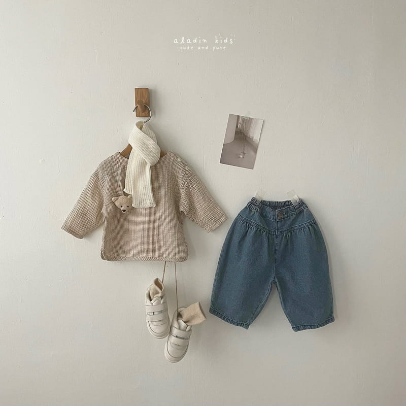 ALADIN - Korean Children Fashion - #Kfashion4kids - Check Blouse - 5