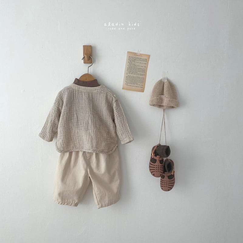 ALADIN - Korean Children Fashion - #Kfashion4kids - Check Blouse - 6