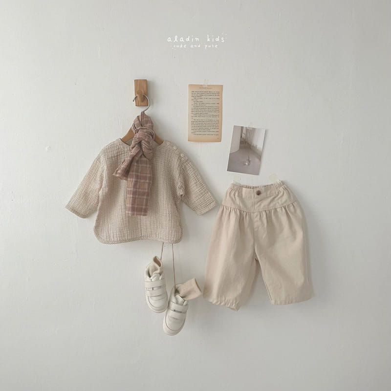ALADIN - Korean Children Fashion - #Kfashion4kids - Check Blouse - 9
