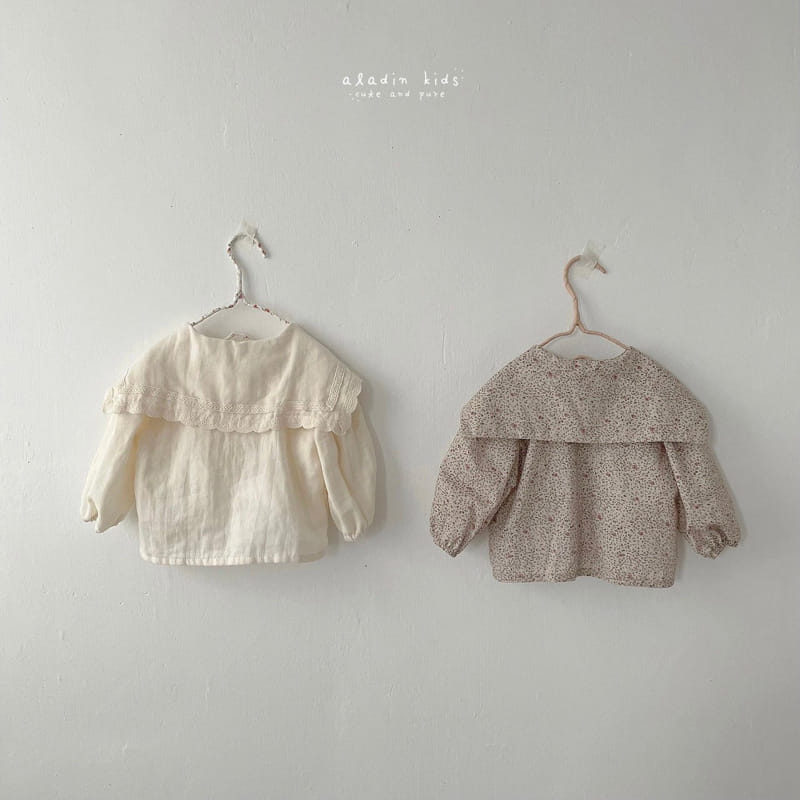 ALADIN - Korean Children Fashion - #Kfashion4kids - Wing Collar Blouse