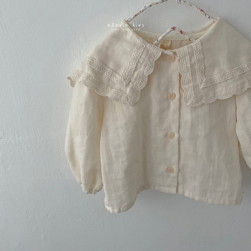 ALADIN - Korean Children Fashion - #Kfashion4kids - Wing Collar Blouse - 4