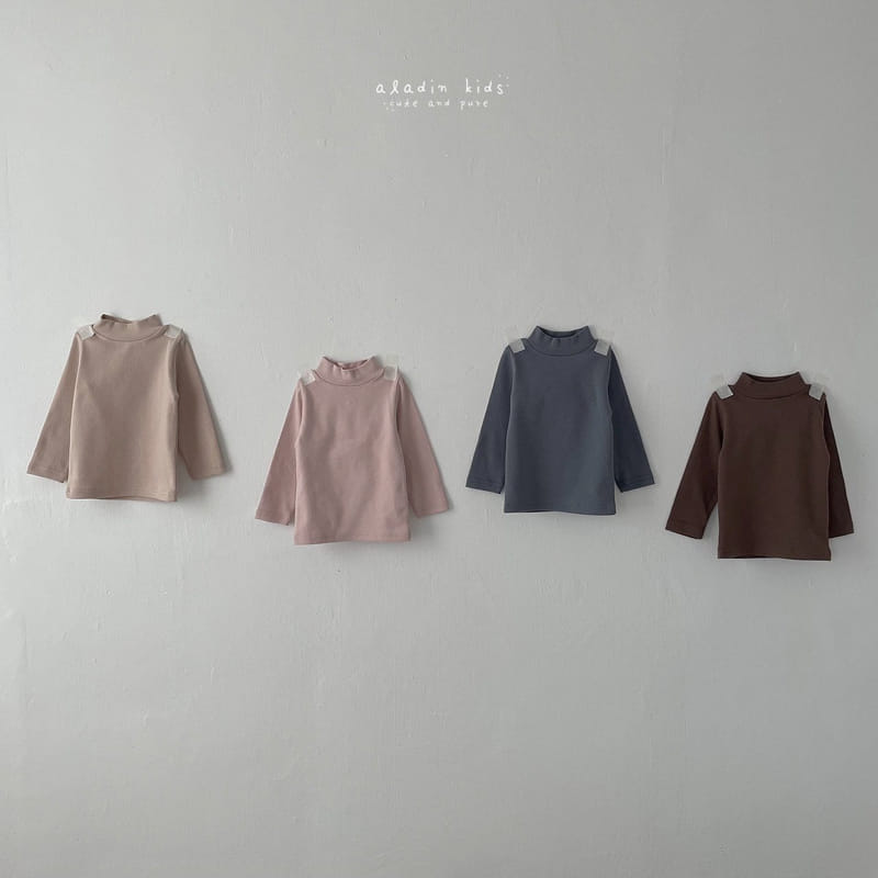 ALADIN - Korean Children Fashion - #Kfashion4kids - Always Half Turtleneck Tee