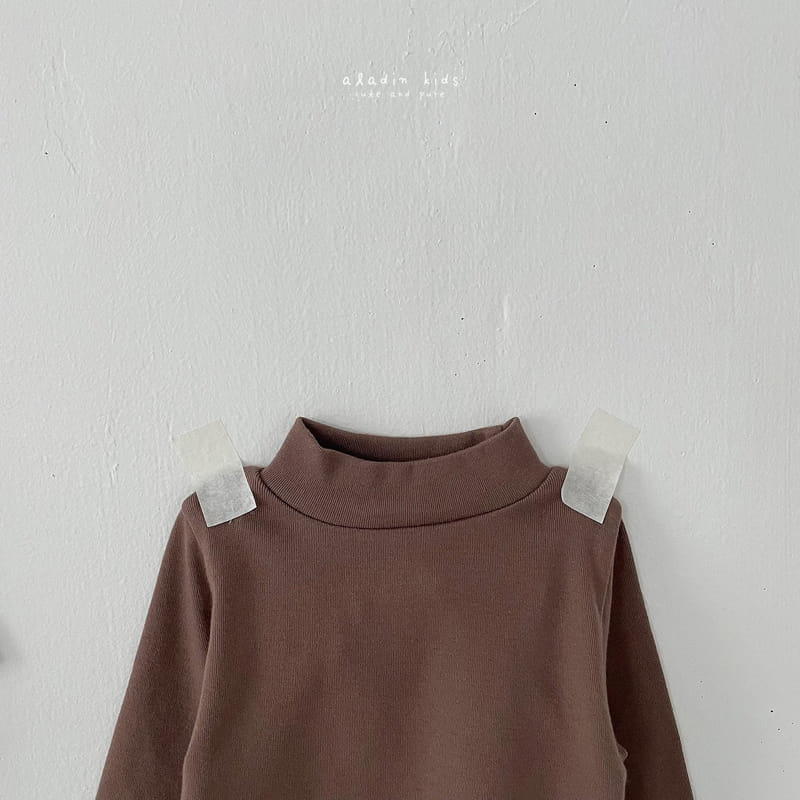 ALADIN - Korean Children Fashion - #Kfashion4kids - Always Half Turtleneck Tee - 3