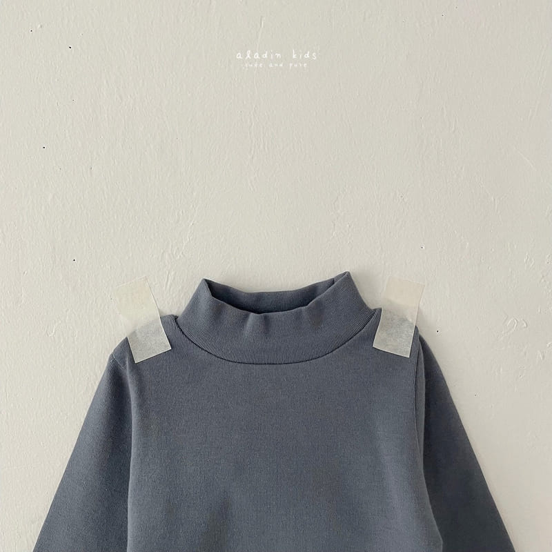 ALADIN - Korean Children Fashion - #Kfashion4kids - Always Half Turtleneck Tee - 4
